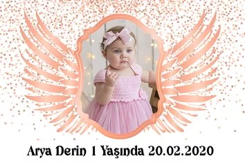 Rose Gold ve Melek Kanadı Temalı Parti Konsepti