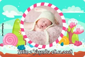 Şeker Temalı Doğum Günü Konsepti