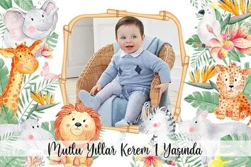 Sevimli Amazon Temalı Parti Konsept