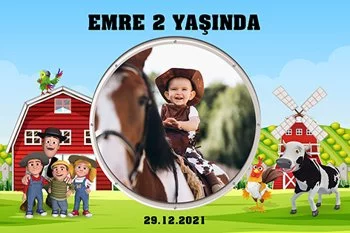 Sevimli Horoz Temalı Parti Konsept