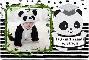 Sevimli Panda Temalı Doğum Günü Konsepti