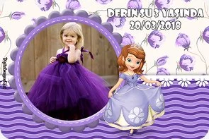Sofia Temalı Doğum Günü Konsepti