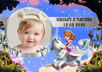 Sofia Temalı Doğum Günü Parti Konsept