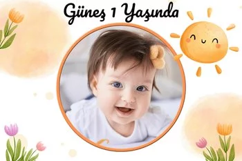 Soft Güneş ile Laleler Temalı Parti Konsept