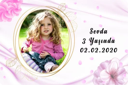 Soft Pembe Çiçekler Temalı Parti Konsept