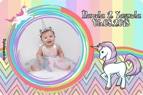 Soft Unicorn Temalı Doğum Günü Konsepti
