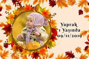 Sonbahar Temalı Doğum Günü Konsepti