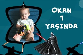 Star Wars Temalı Doğum Günü Konsepti