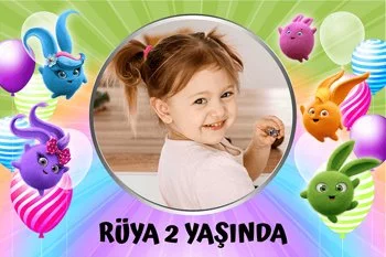 Sunny Bunnies Temalı Parti Konsept