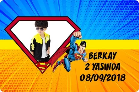 Süperman 2 Temalı Doğum Günü Konsepti
