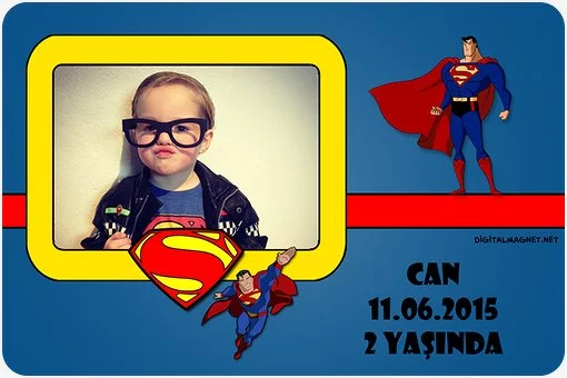 Süperman Temalı Doğum Günü Konsepti
