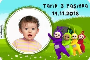 Teletabiler Temalı Doğum Günü Konsepti