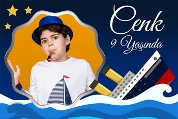 Titanic Temalı Doğum Günü Konsepti