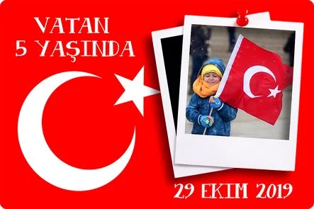 Türk Bayrak Temalı Doğum Günü Konsepti