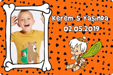 Turuncu Bambam Temalı Doğum Günü Konsepti