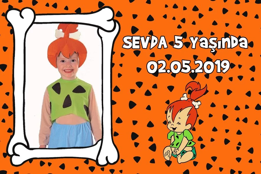 Turuncu Çakıl Temalı Doğum Günü Konsepti