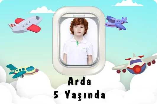 Uçak Temalı Doğum Günü Konsepti