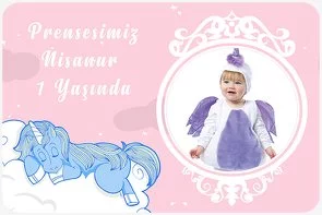 Unicorn Temalı Doğum Günü Konsepti