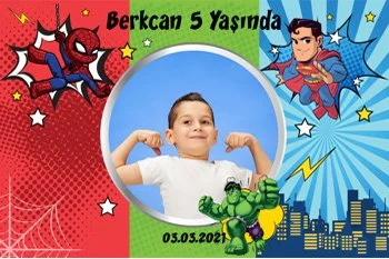 Yenilmezler Temalı Parti Konsept