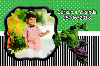 Yeşil Adam Temalı Doğum Günü Konsepti