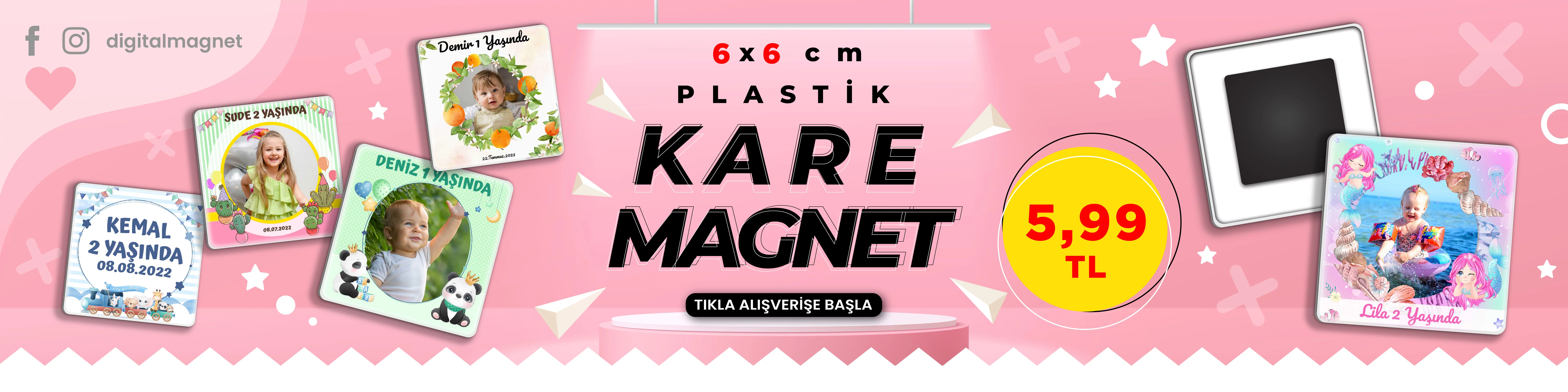 En Uygun Plastik Magnet
