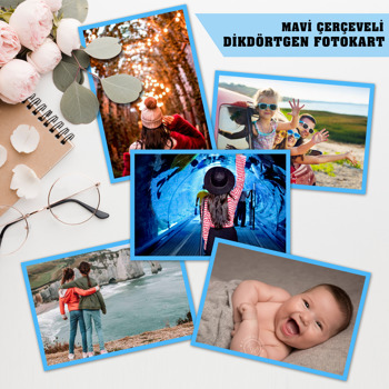 25 adet 5x8,5 cm Fotoğraf Baskı