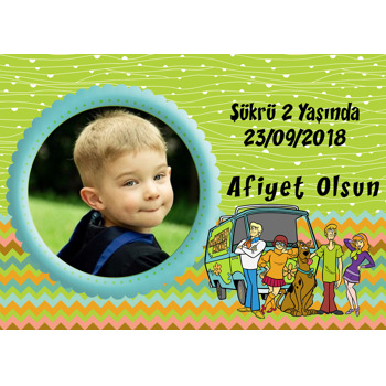 Scooby Doo 2 Temalı Doğum Günü Amerikan Servis