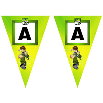 Ben 10 Temalı Parti Banner