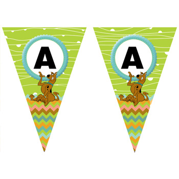 Scooby Doo 2 Temalı Parti Banner