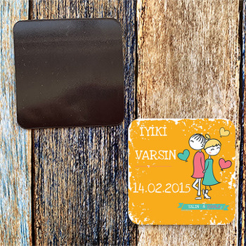 Karikatür Temalı Magnet
