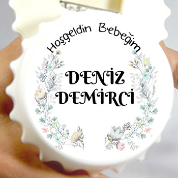 Çiçekli Temalı Kapak Açacak