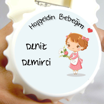Çiçekli Kız Temalı Kapak Açacak