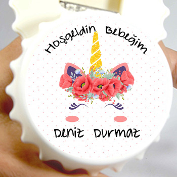 Unicorn Boynuzu Temalı Kapak Açacak