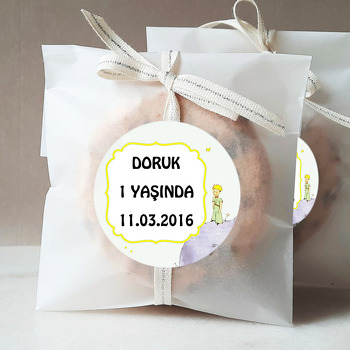 Küçük Prens Klasik Temalı Sticker