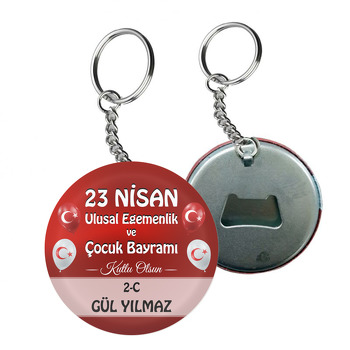 23 Nisan ile Balon Temalı Arkası Açacak Anahtarlık