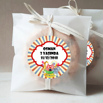 Sirk Temalı Sticker