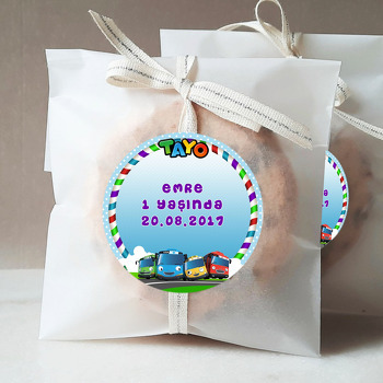 Tayo  Temalı Sticker
