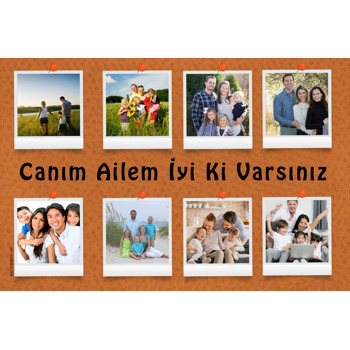 8 Çerçeve Temalı Afiş