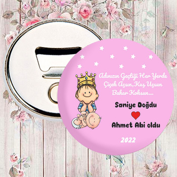 Abi Kardeş ile Pembe Fon  Temalı Magnet Açacak