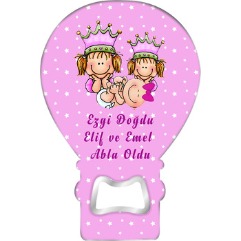 Abla Oldu  Temalı Balon Magnet Açacak