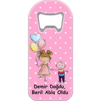 Abla ve Kardeş Temalı Uzun Magnet Açacak