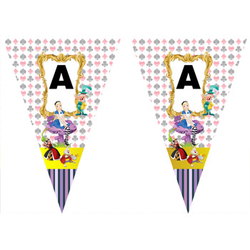 Alice Temalı Parti Banner