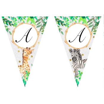 Amazon Temalı Parti Banner Flama