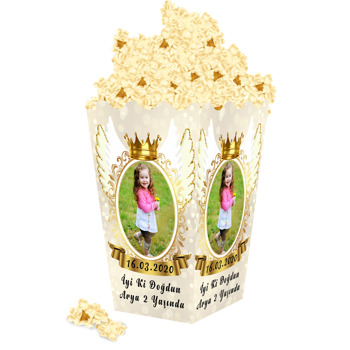 Angel Wings Temalı Popcorn Kutusu