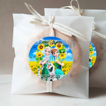 Anna Ve Elsa Temalı Sticker