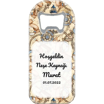 Antik Denizci Fon Temalı Uzun Magnet Açacak