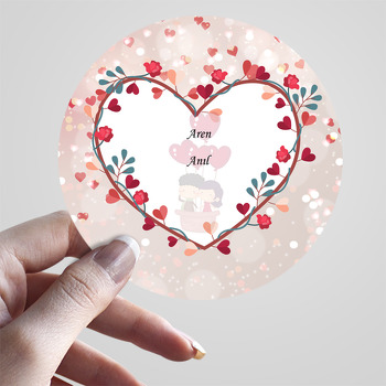 Aşk Temalı Sticker