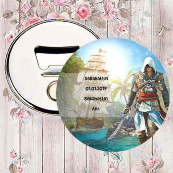 Assasins Creed Temalı Magnet Açacak