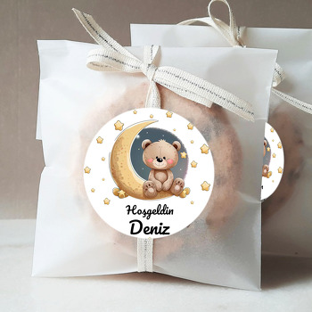 Ayda Teddy Ayıcık Temalı Sticker