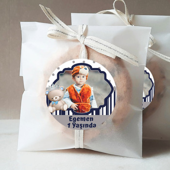 Ayıcık Erkek Temalı Sticker